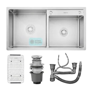 Chậu bếp 2 hố cb-006
