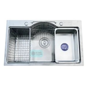 Chậu bếp 1 hố bán nguyệt cb-013