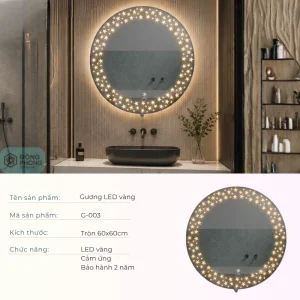 Gương nhà tắm G-003