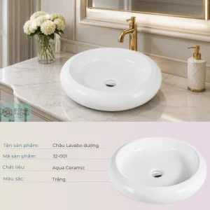 Chậu rửa Lavabo 32-001
