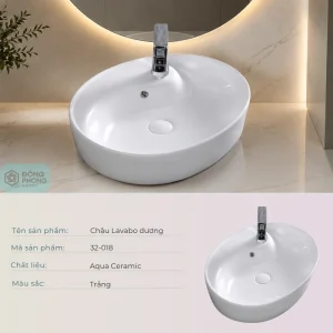 Chậu rửa Lavabo 32-018