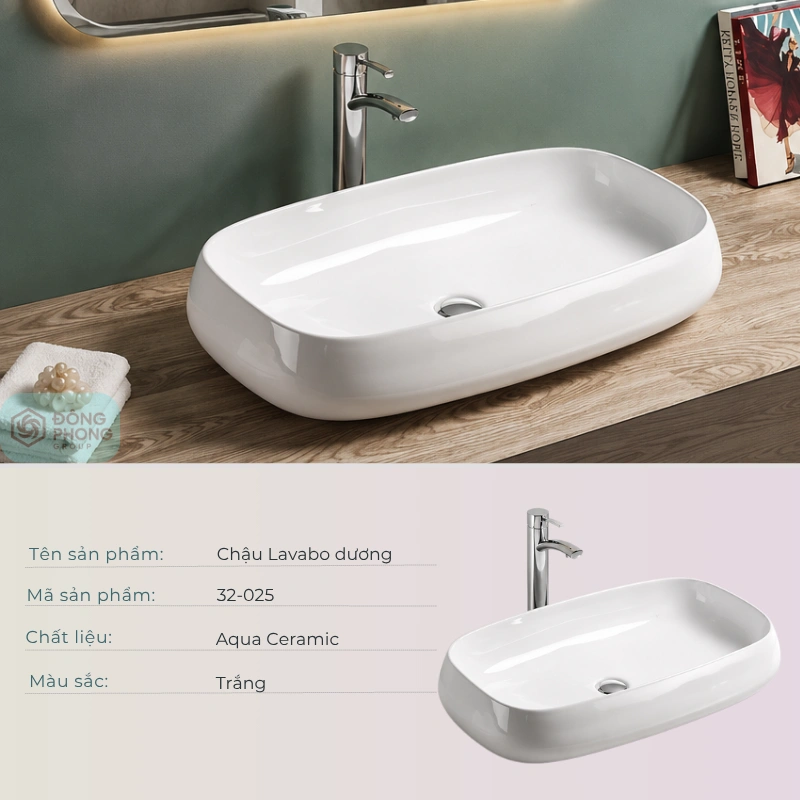 Chậu rửa Lavabo 32-025