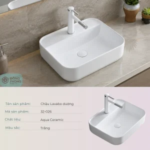 Chậu rửa Lavabo 32-026