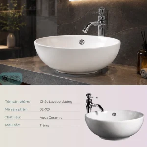 Chậu rửa Lavabo 32-027