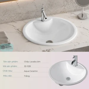 Chậu rửa Lavabo 32-028