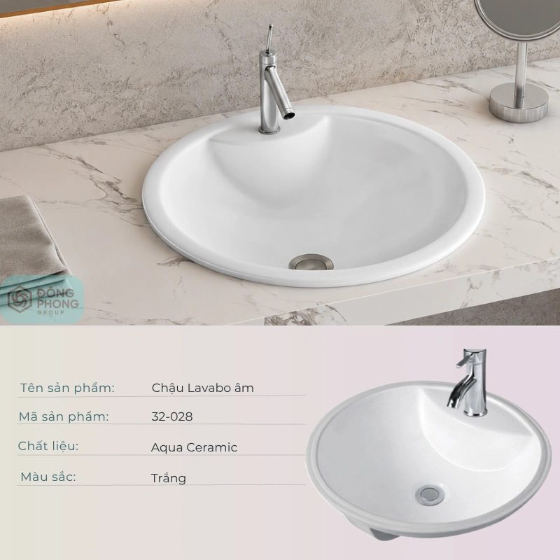 Chậu rửa Lavabo 32-028