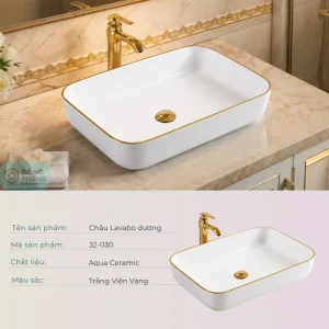 Chậu rửa Lavabo 32-030