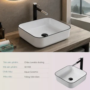 Chậu rửa Lavabo 32-033