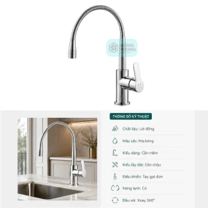 Vòi rửa bát VR-037